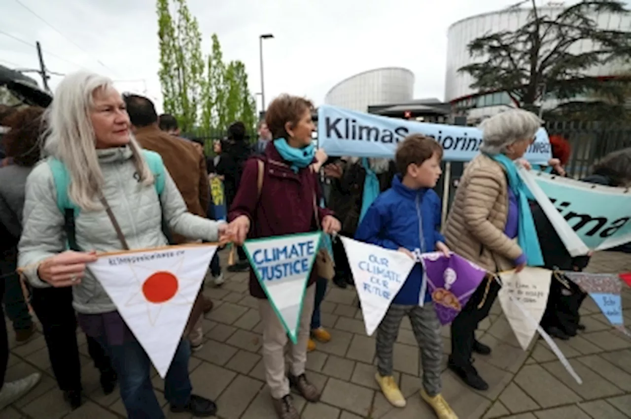 Top Europe court chides Switzerland in landmark climate ruling