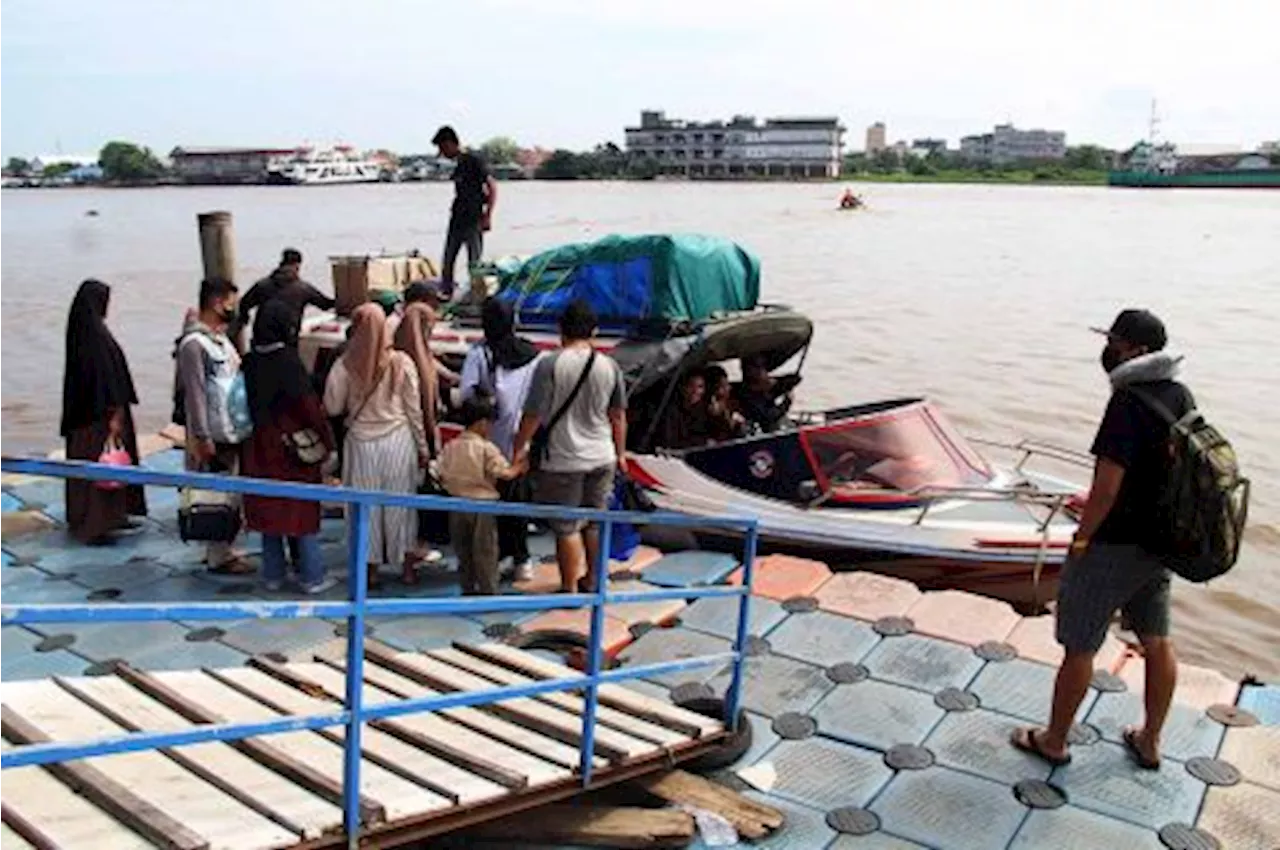 Mudik Dengan Speed Boat ke Sukadana