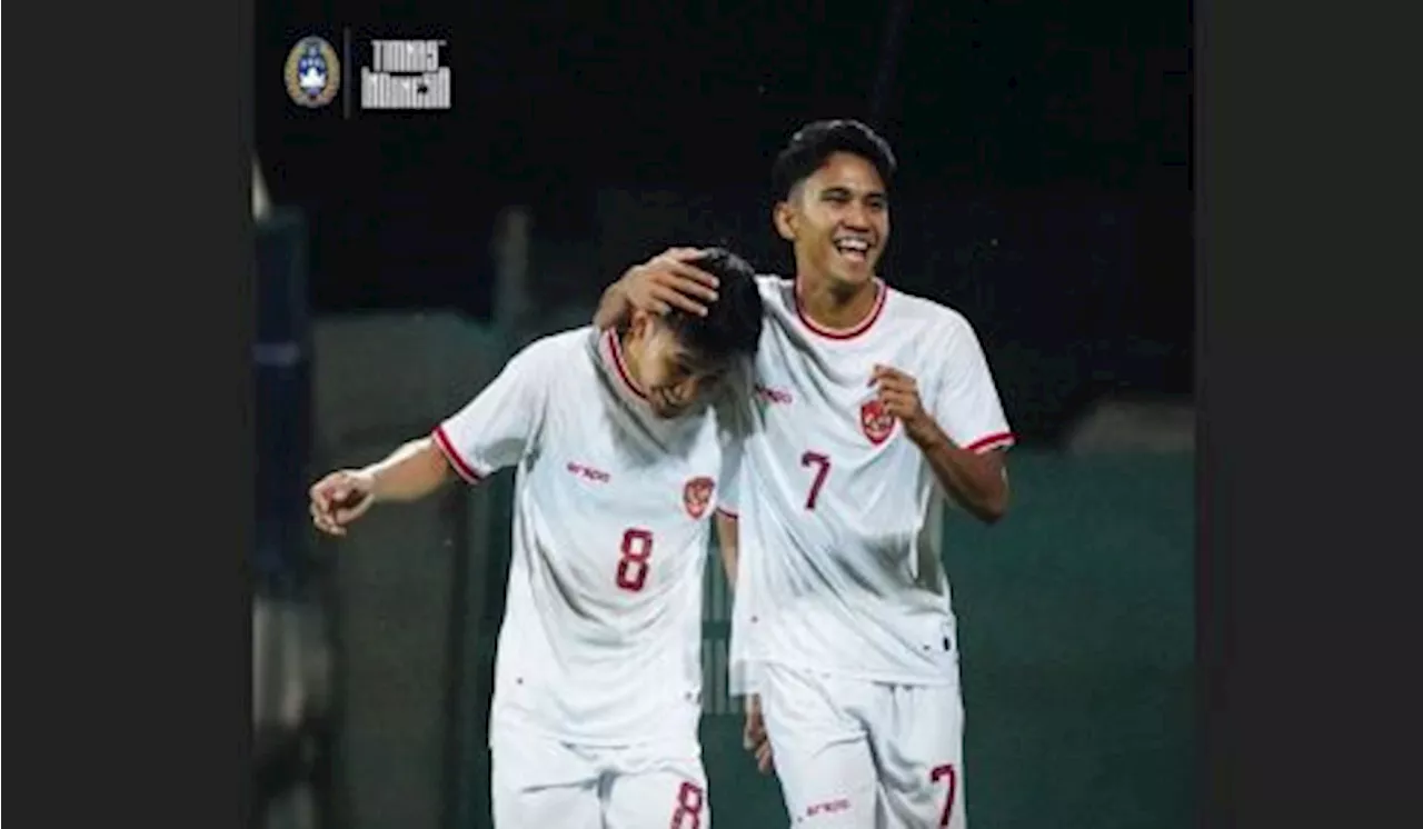 Witan Sulaeman Antar Timnas Indonesia U-23 Tekuk Timnas UEA U-23