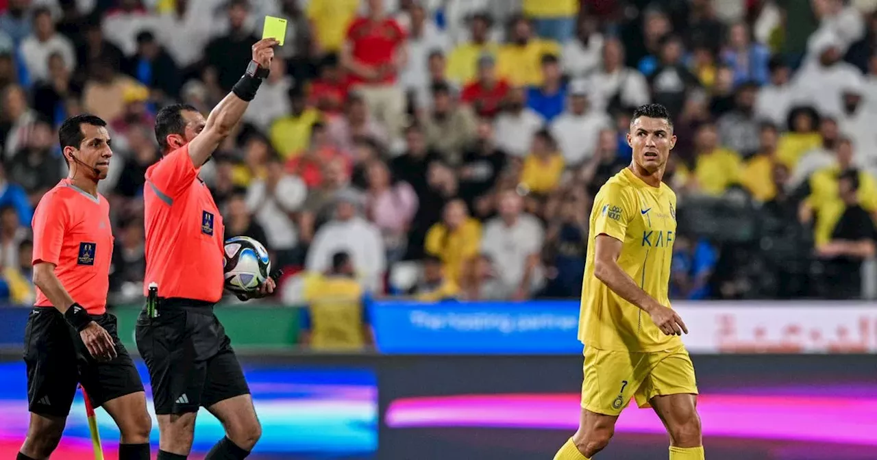 Cristiano Ronaldo Receives Red Card in Saudi Super Cup