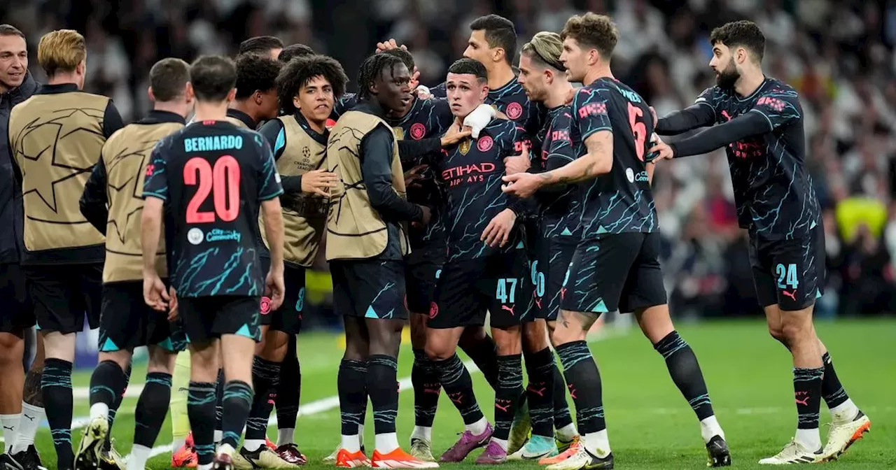 Man City player ratings vs Real Madrid as Foden outstanding but Rodri poor