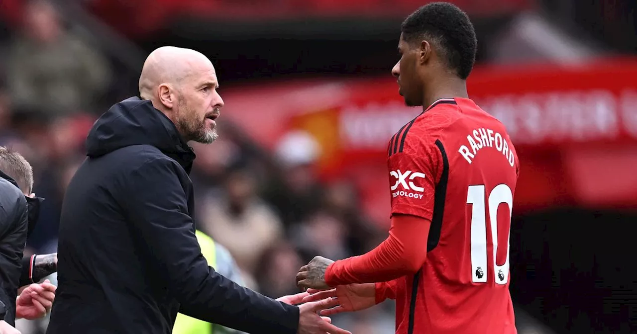 Manchester United Marcus Rashford stance as Erik ten Hag relationship explained