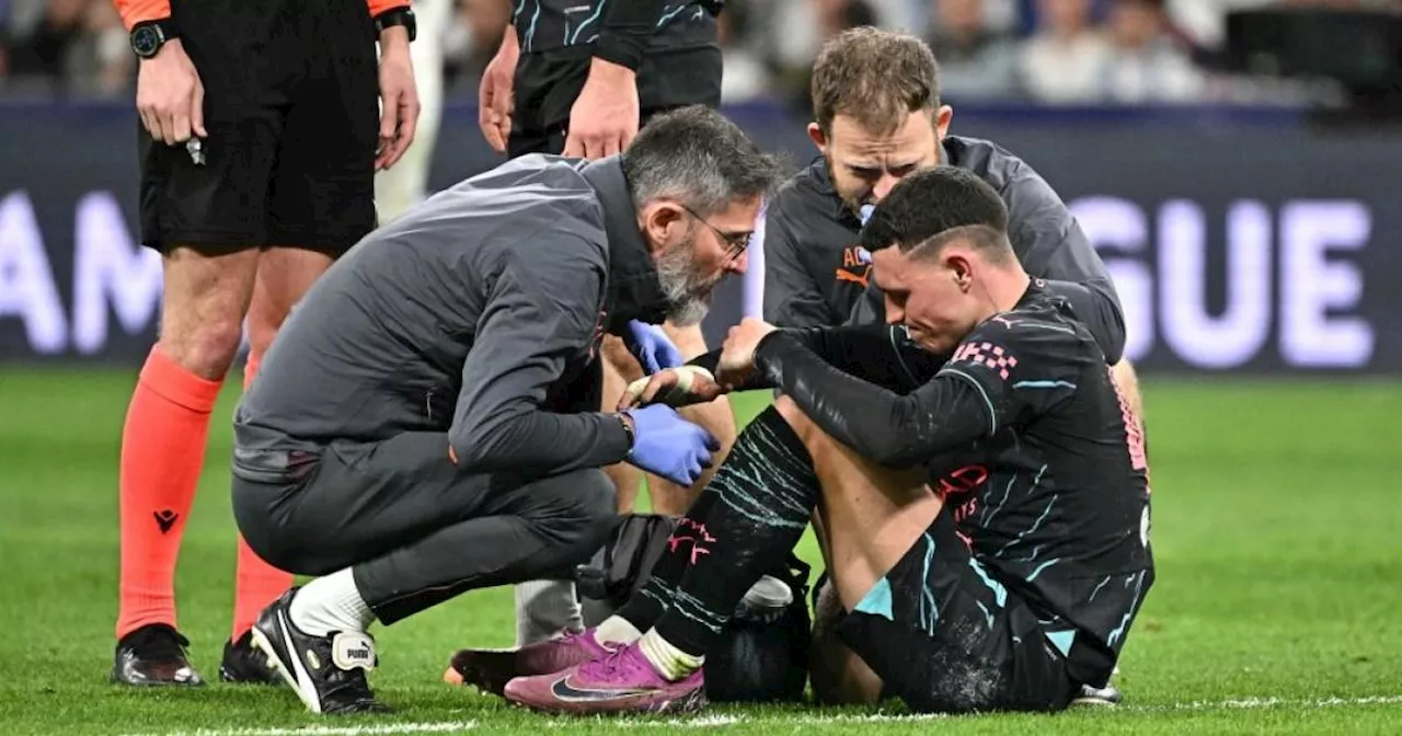 Phil Foden gives injury update after stunning Man City goal vs Real Madrid