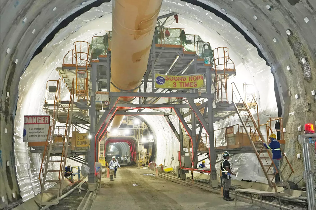 DPWH expedites completion of Davao City mountain tunnel