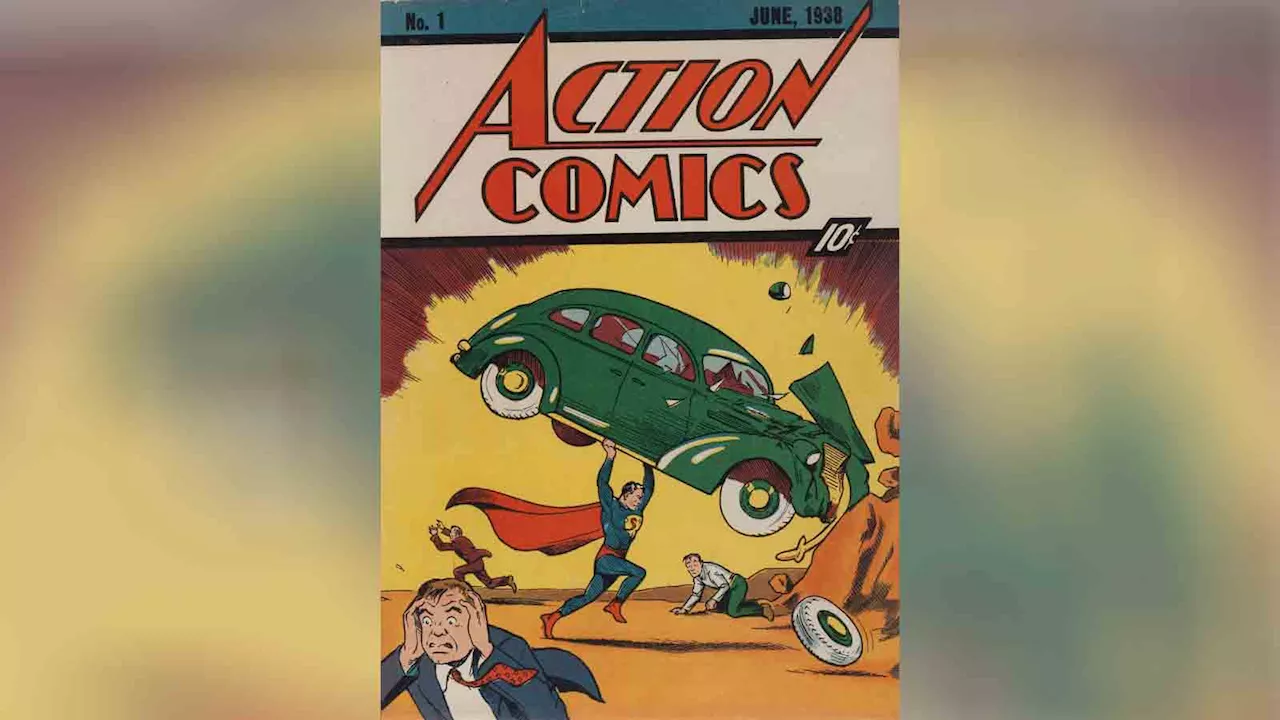 Rare 1938 Superman Comic Sells for Record $6 Million