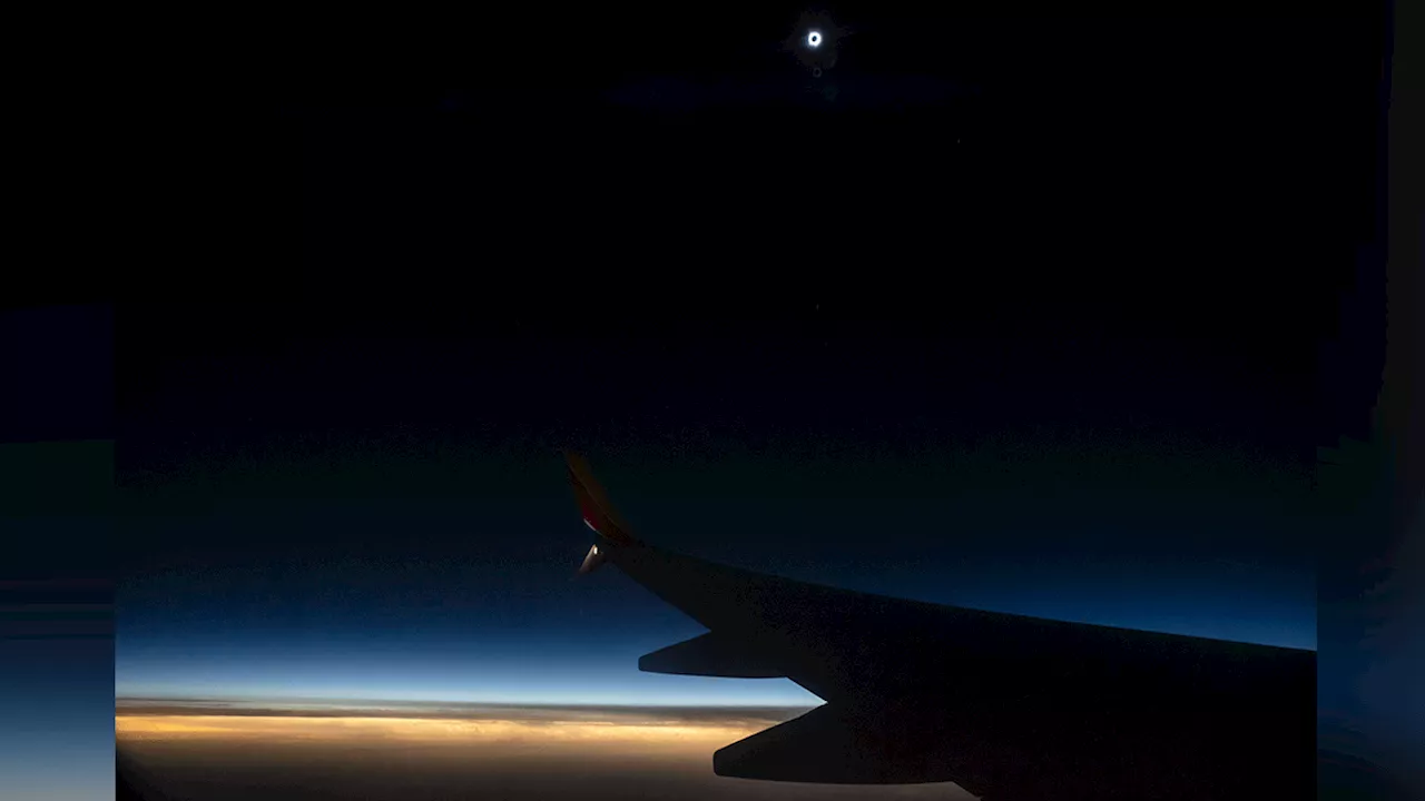 Passengers on Southwest Airlines Flights Witness Total Solar Eclipse at 35,000 Feet