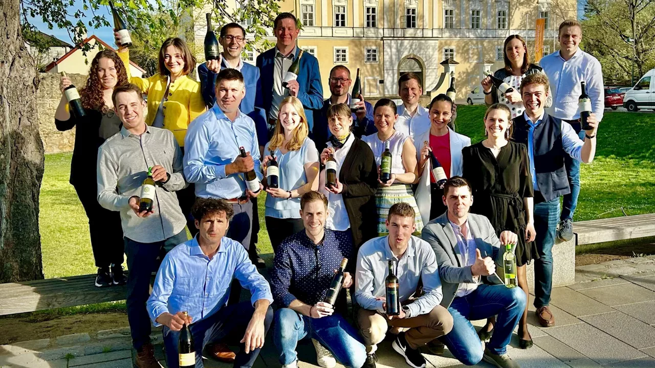 Weintour-Opening: Die Schlange reichte über den Schlosshof hinaus