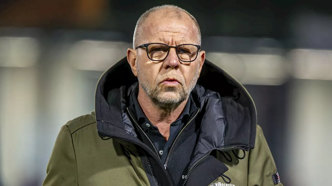 FC Emmen stuurt trainer Grim weg: 'Geen draagvlak en vertrouwen binnen de club'