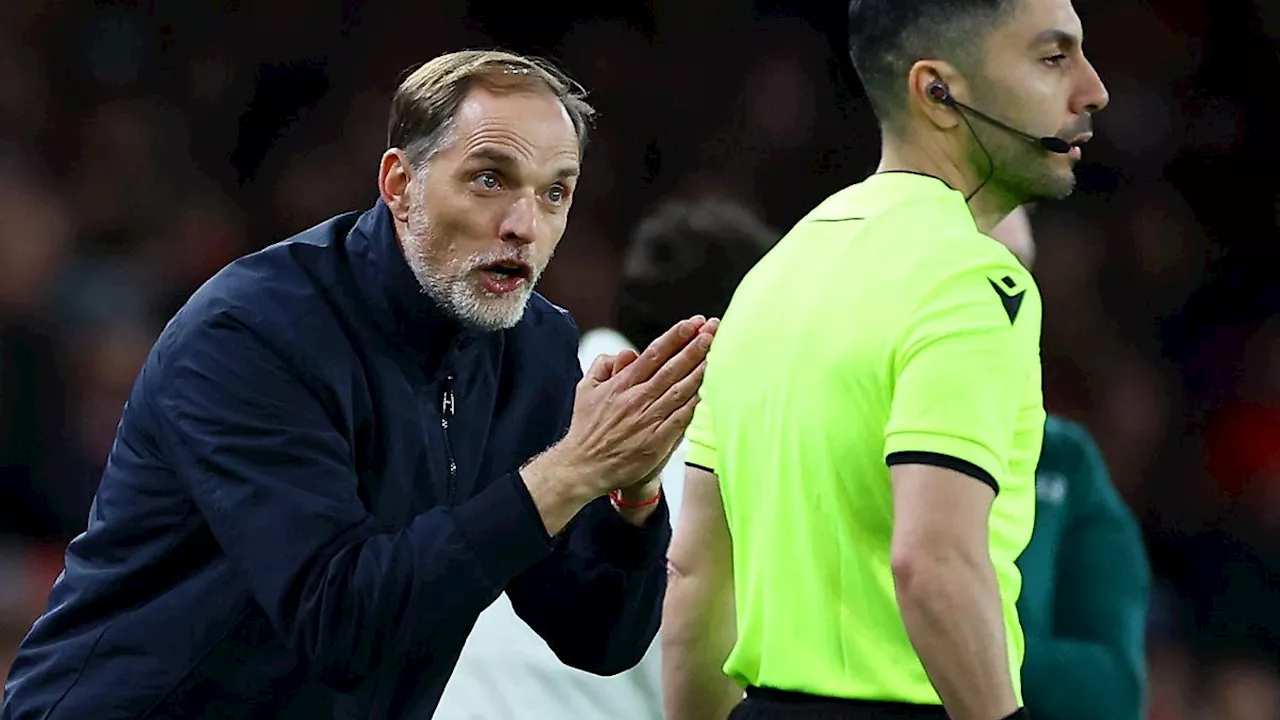 Wirbel um bizarres Handspiel: Schiedsrichter macht Thomas Tuchel fassungslos