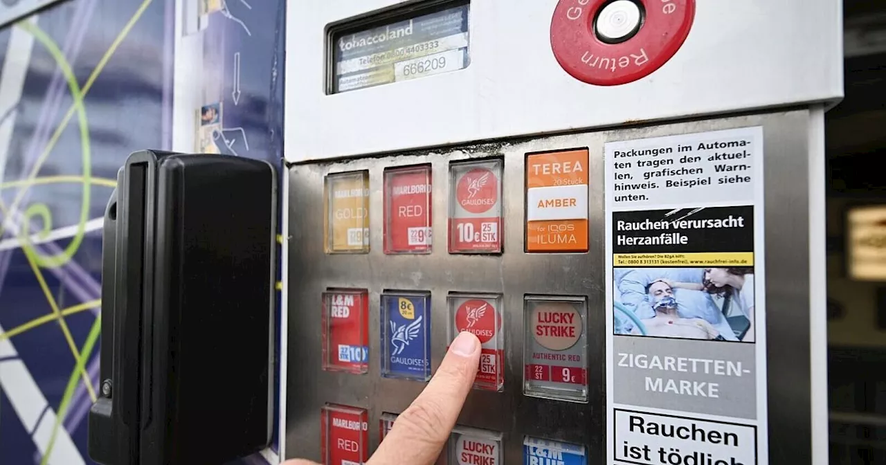 Abschreckung? Initiative will Zigarettenautomaten verändern