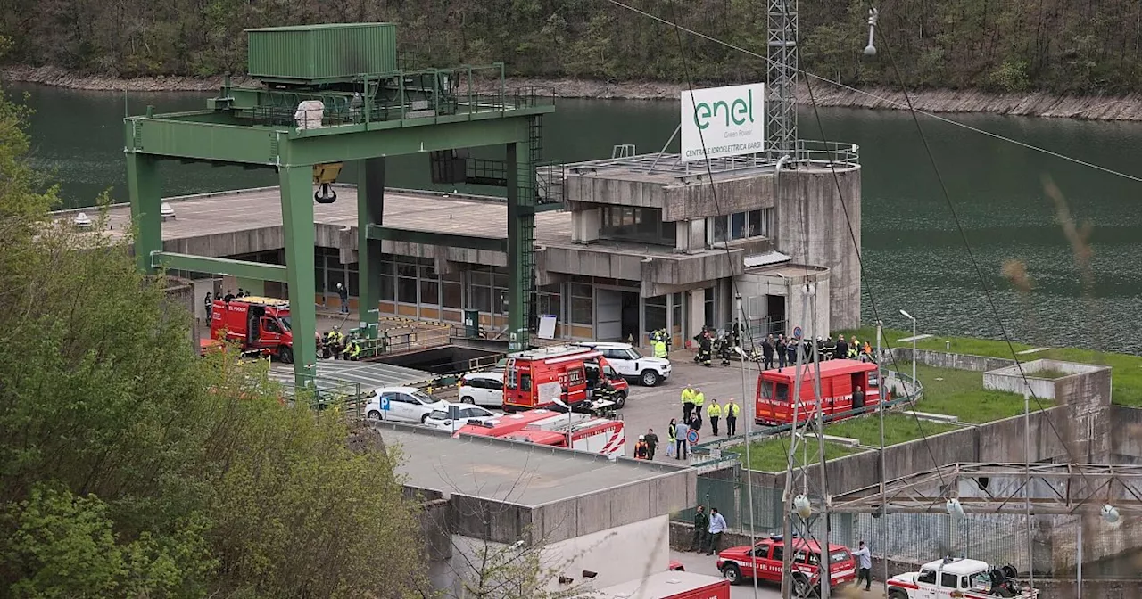 Explosion in Wasserkraftwerk in Italien: Drei Tote und Vermisste