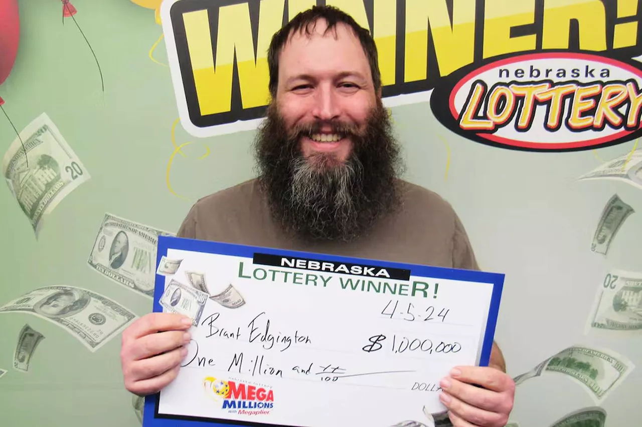 Nebraska Man Wins $1 Million Mega Millions Lottery