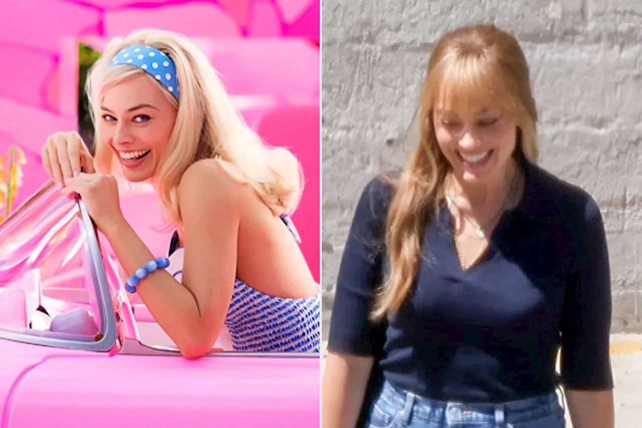 Margot Robbie's New Film Look Is a Big Departure from Barbie — See Her Bangs!