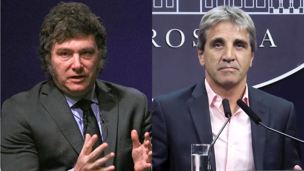 Javier Milei y Luis Caputo citaron a un falso bot para hablar de inflación