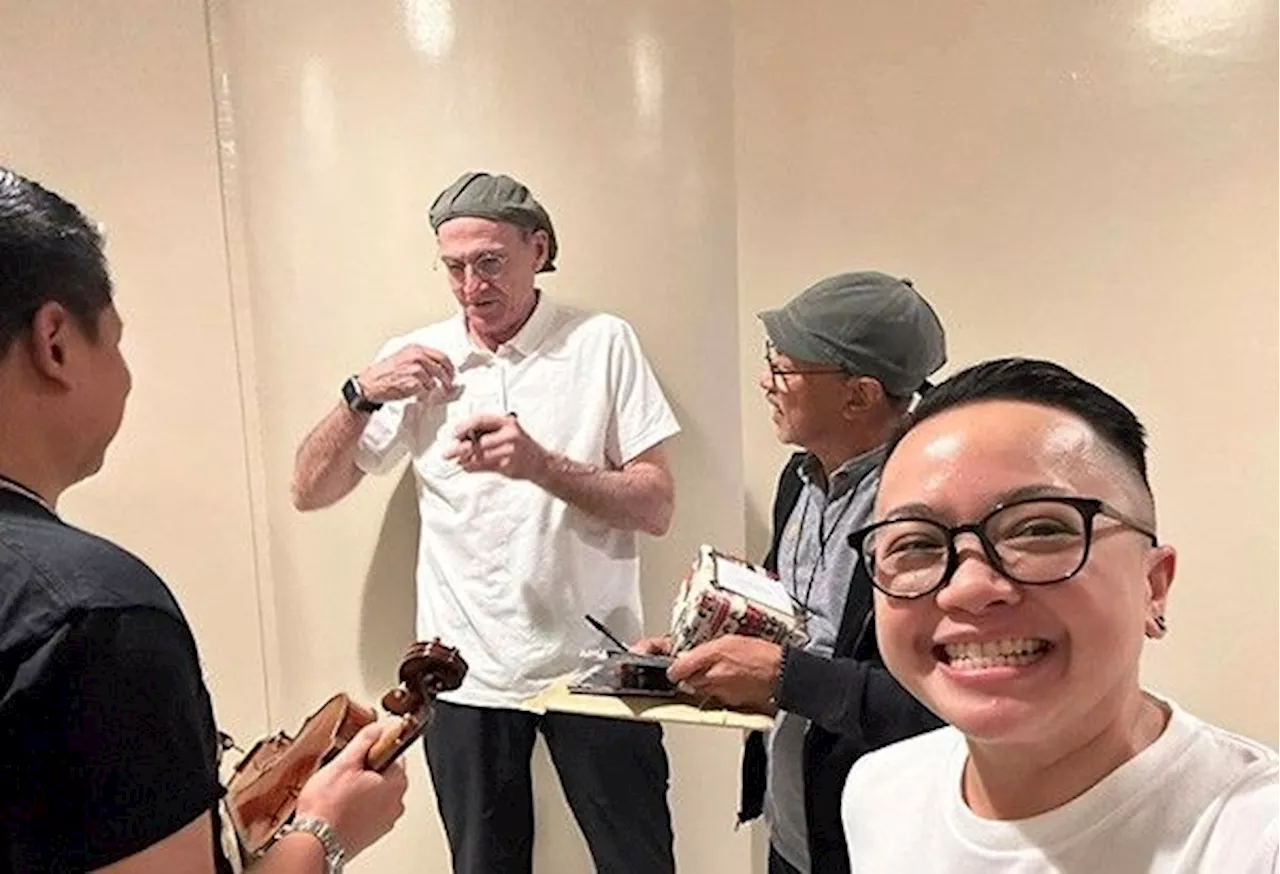 'Bokya kami': Ice Seguerra, Noel Cabangon admit getting nervous after James Taylor watched sound check