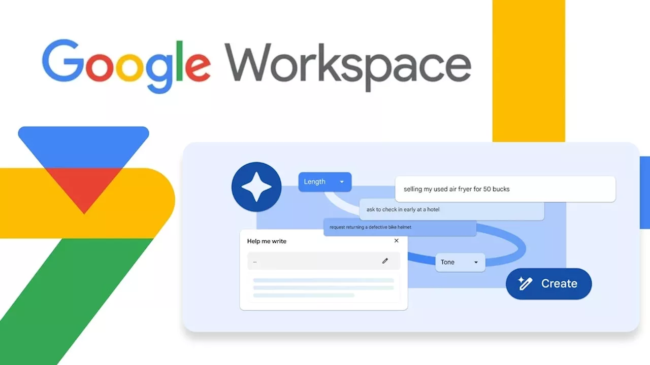 Google introduces voice prompting and polishing for Gmail's 'Help Me Write' feature in Workspace