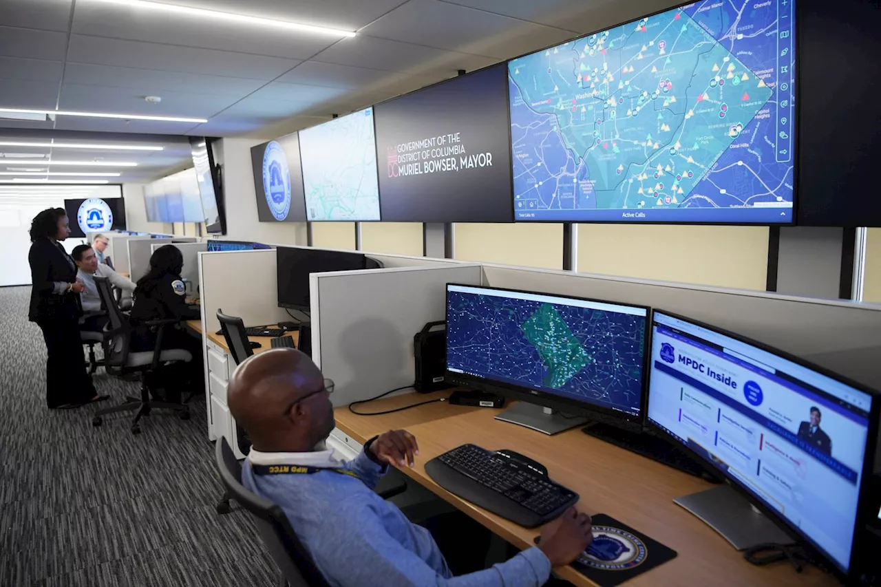 D.C. Police Department Opens New Real-Time Crime Center