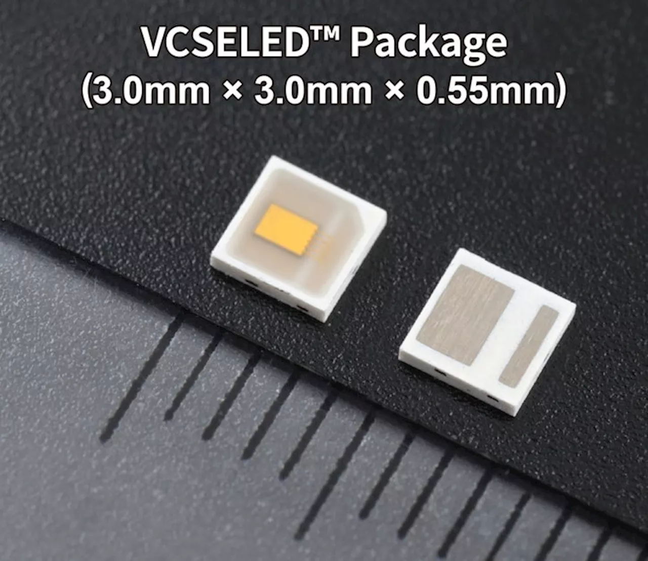 VCSELとLEDの特長を融合した赤外線光源VCSELED(ビクセレッド)™を開発