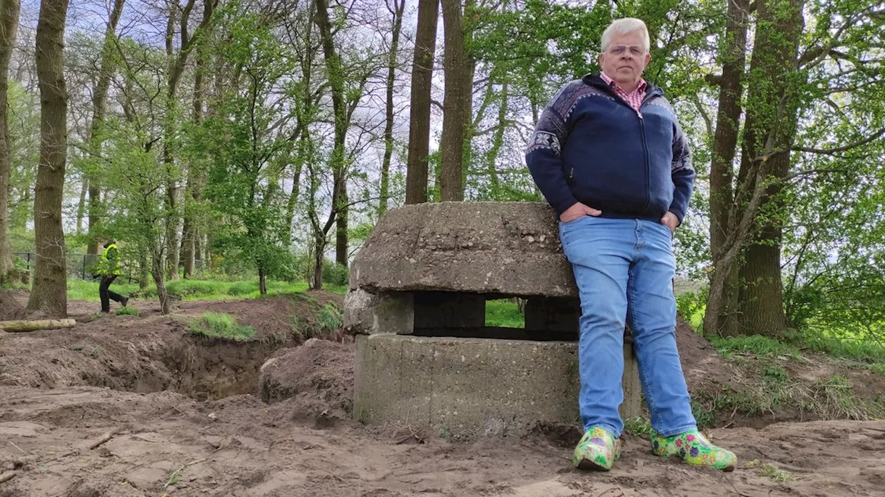 Duitse verdedigingswerken van 'vergeten' Frieslandriegel herrijzen bij Wittelte