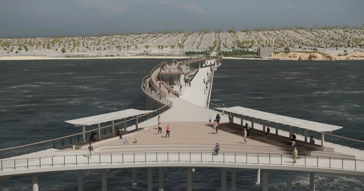 Así luciría el nuevo muelle de Ocean Beach: la ciudad presenta el diseño para posible reemplazo