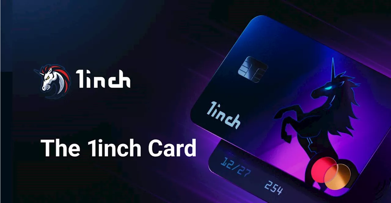 1inch Network จับมือ Baanx และ Mastercard ประกาศเปิดตัวบัตรเดบิต Crypto