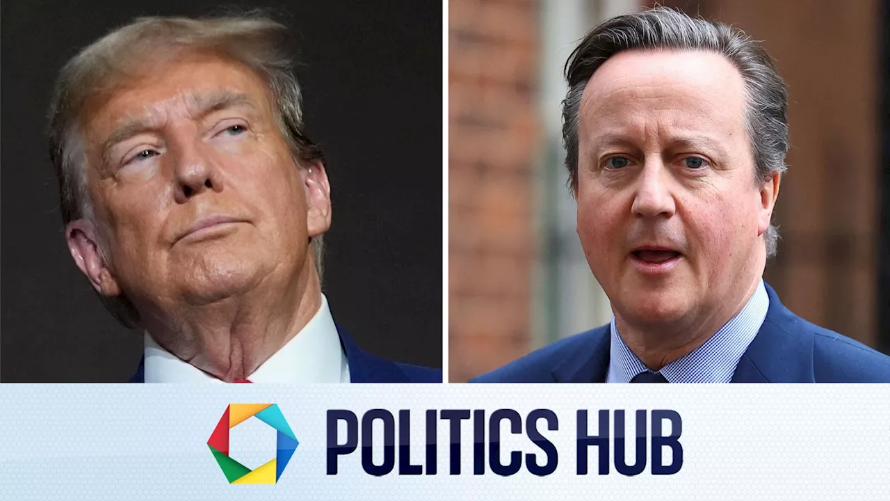 Politics latest: Cameron holds briefing with US secretary - after details of his meeting with Trump revealed