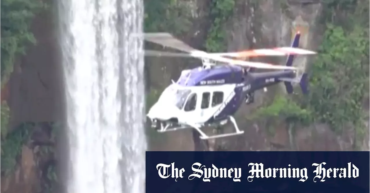 Body of bushwalker who fell from waterfall discovered by police divers