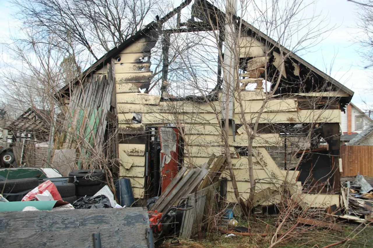 'Many people to thank': Sault woman grateful family, house safe after fire destroys garage