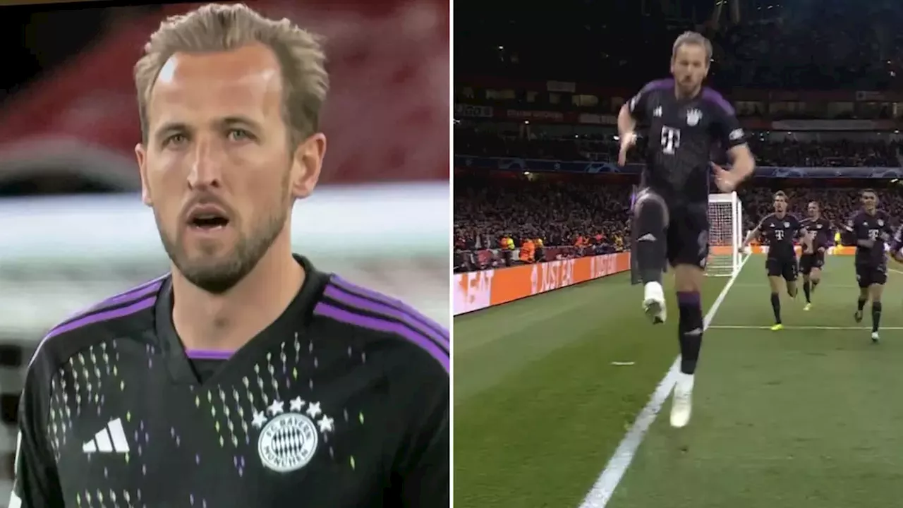 Harry Kane sets stunning record with Bayern Munich goal vs Arsenal in Champions League