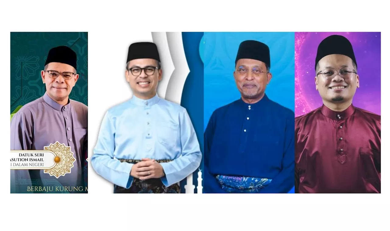 Cabinet ministers extend Hari Raya greetings