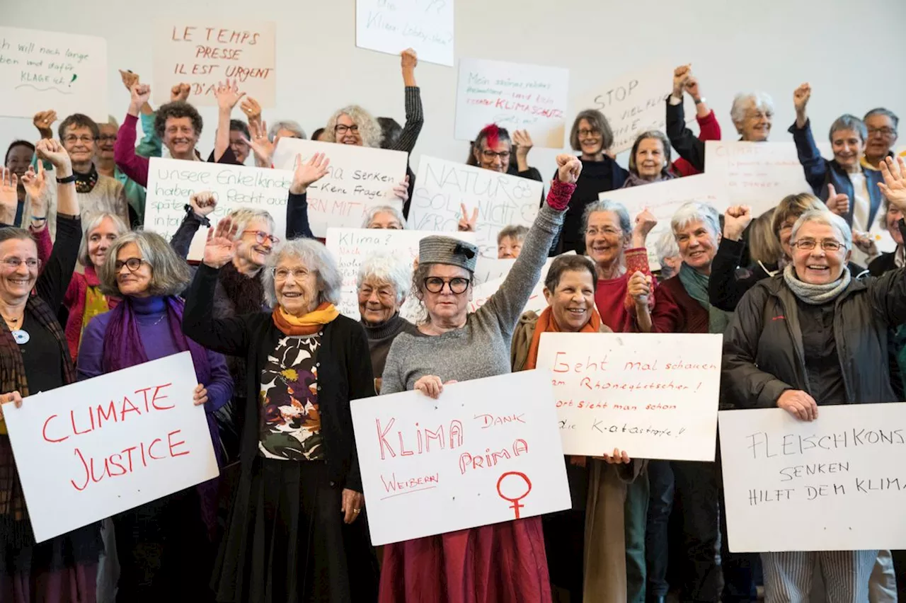 Europäischer Gerichtshof für Menschenrechte verkündet Urteil über Klimaklage von Schweizer Seniorinnen