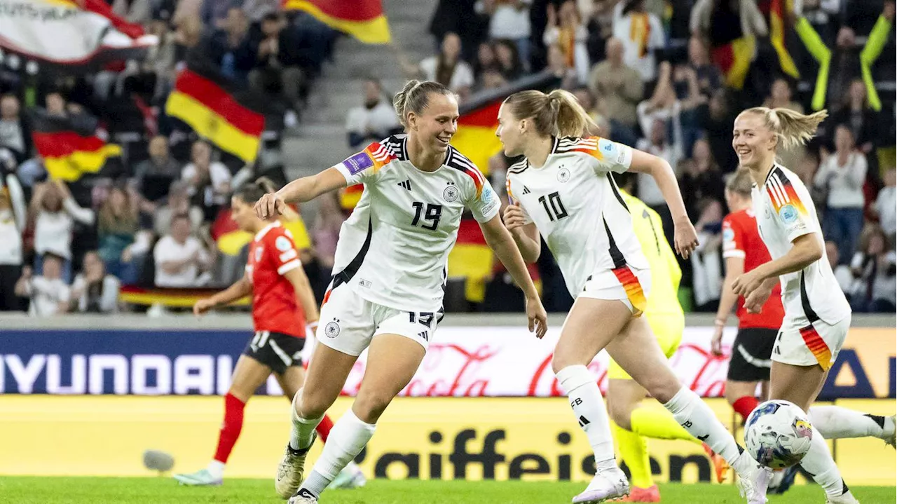 3:2 in Linz: DFB-Frauen schwächeln lange gegen Österreich