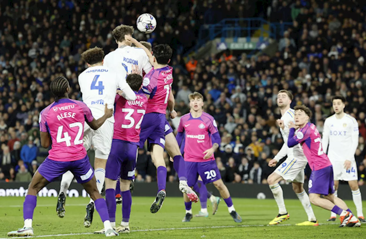 Leeds miss chance to go top after disappointing draw at home to Sunderland