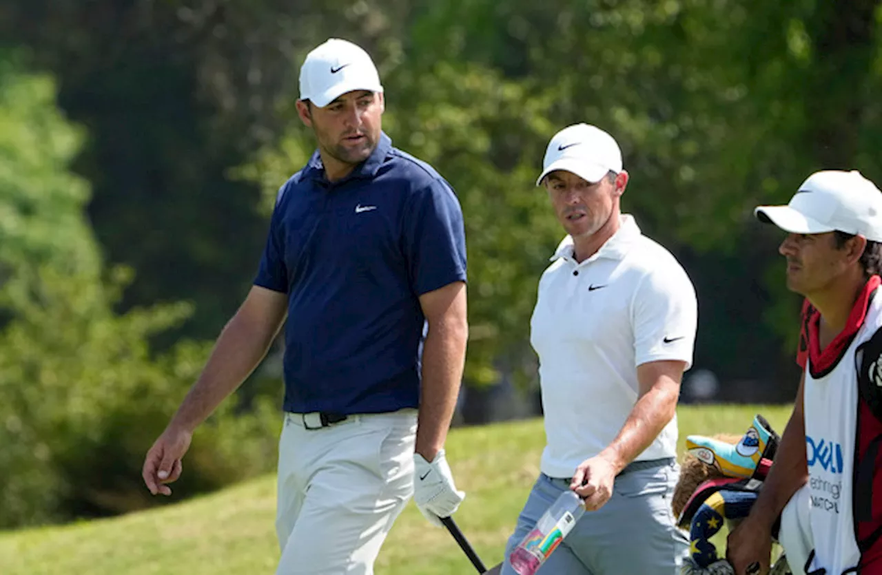 McIlroy grouped with Scheffler and Schauffele in Masters opening rounds