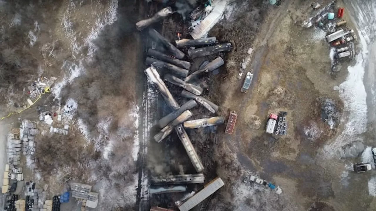 Norfolk Southern to pay $600M settlement related to train derailment in eastern Ohio