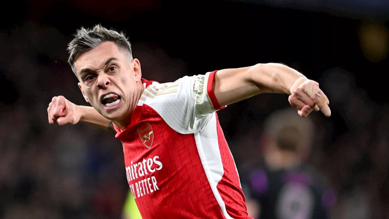 Arsenal vs Bayern Munich LIVE SCORE – Champions League quarter-final: Trossard fires Gunners level after K...