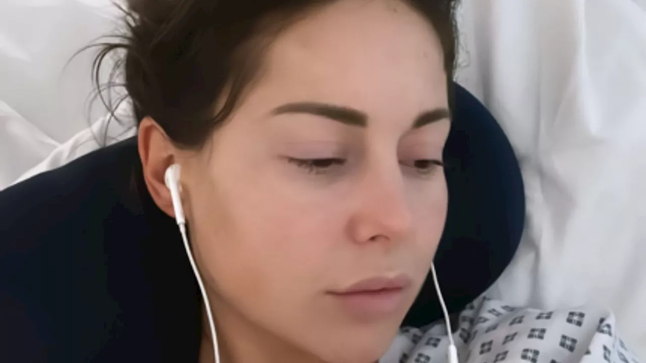 Louise Thompson begs ‘please be kind’ as she gives major health update after hospital dash...