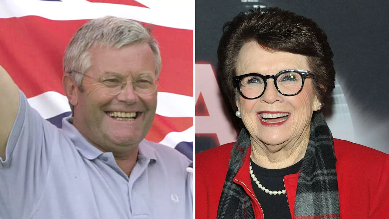 Tennis Icon Billie Jean King Pays Tribute to British Coach Alan Jones