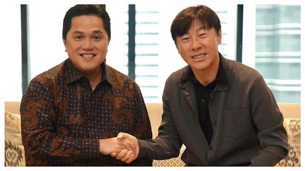 Erick Thohir Bongkar soal Kontrak Shin Tae-yong, Diperpanjang sampai 2027?