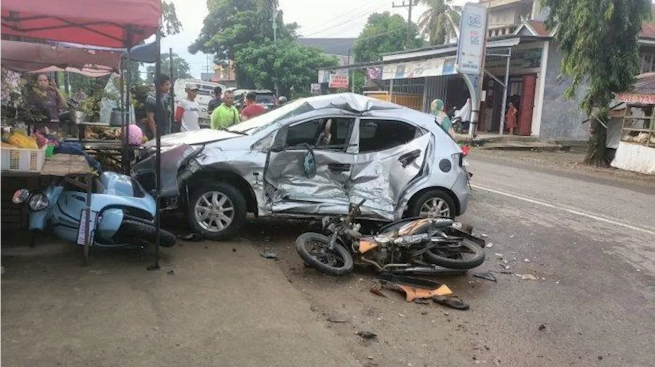 Kecelakaan Beruntun di Jalur Trans Sulawesi