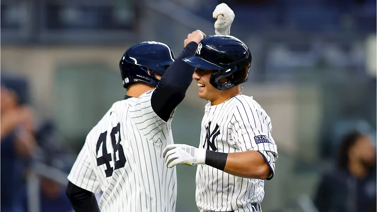 Soto Receives Cheers from Fans After First Home Run at Yankee Stadium