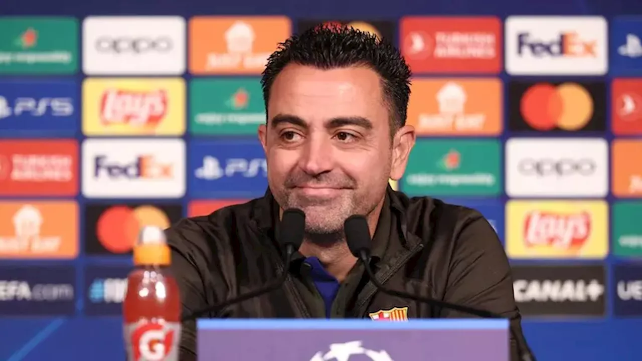 Xavi cede la presión de cara al PSG vs. Barcelona: 'Los favoritos son ellos'