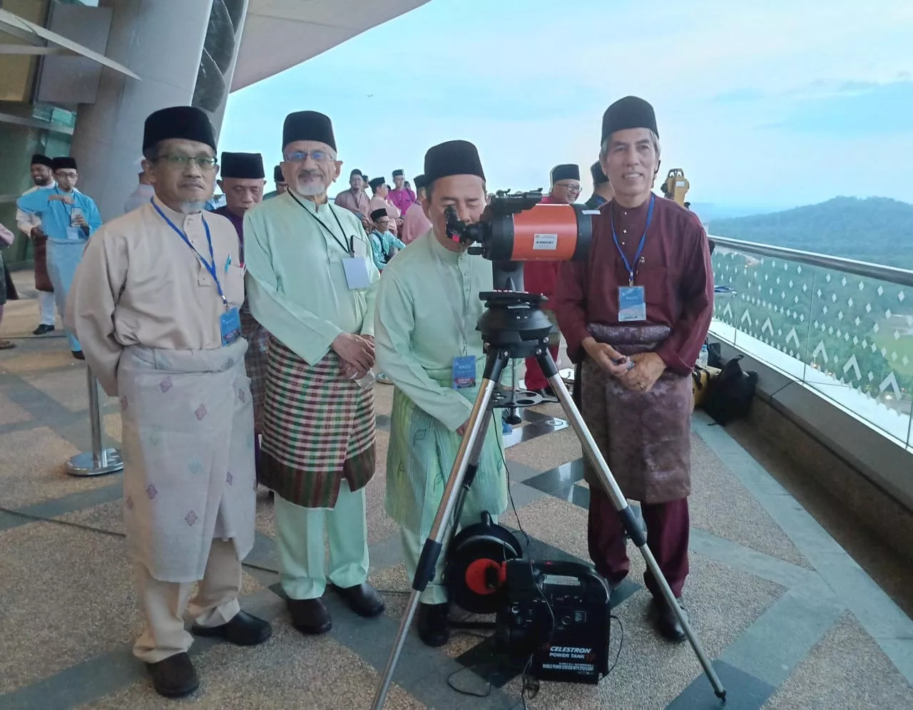 Thick Clouds Hinder Moon Sighting in Putrajaya