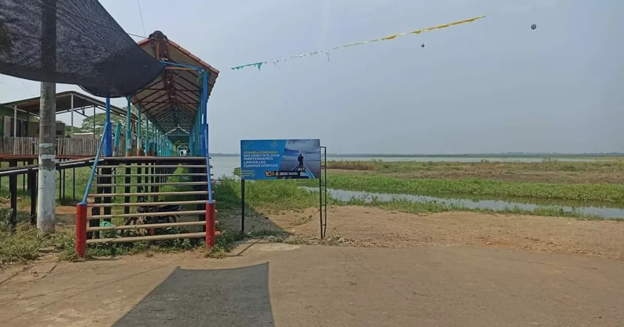 Pescadores están en crisis por los bajos niveles en la ciénaga El Llanito