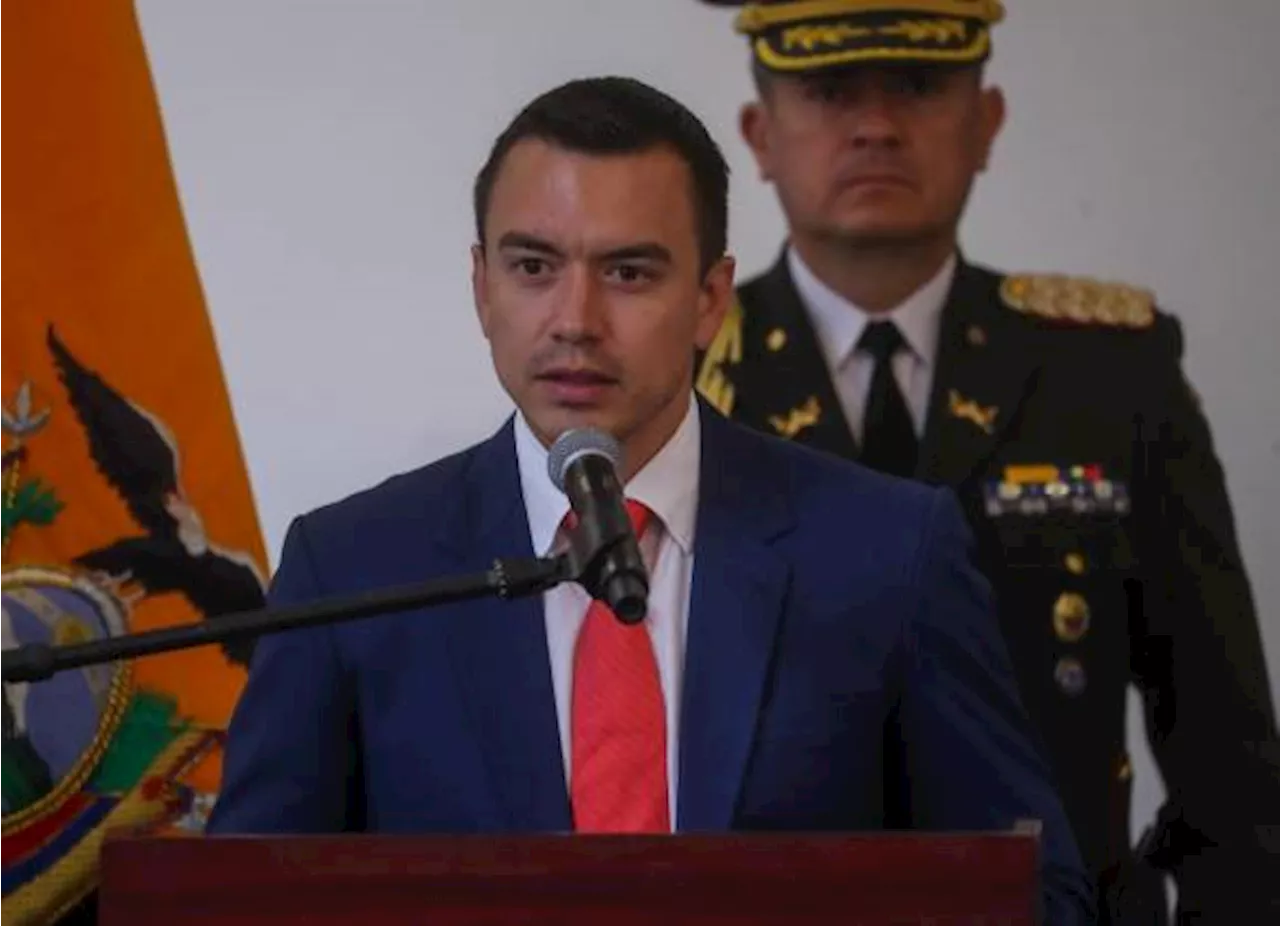 Noboa acepta ‘situación compleja y sin precedentes’ en Ecuador, pero defiende irrupción a embajada mexicana