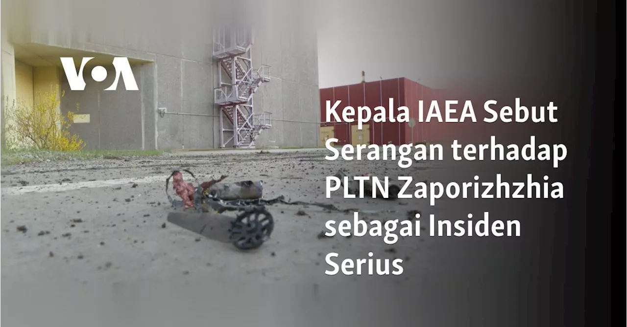 Kepala IAEA Sebut Serangan terhadap PLTN Zaporizhzhia sebagai Insiden Serius