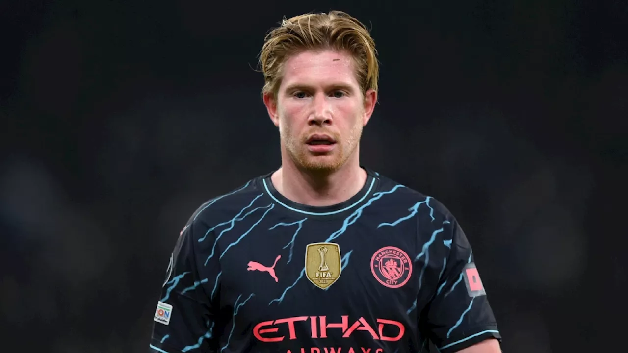 Guardiola vertelt de reden dat De Bruyne niet speelt tegen Real Madrid