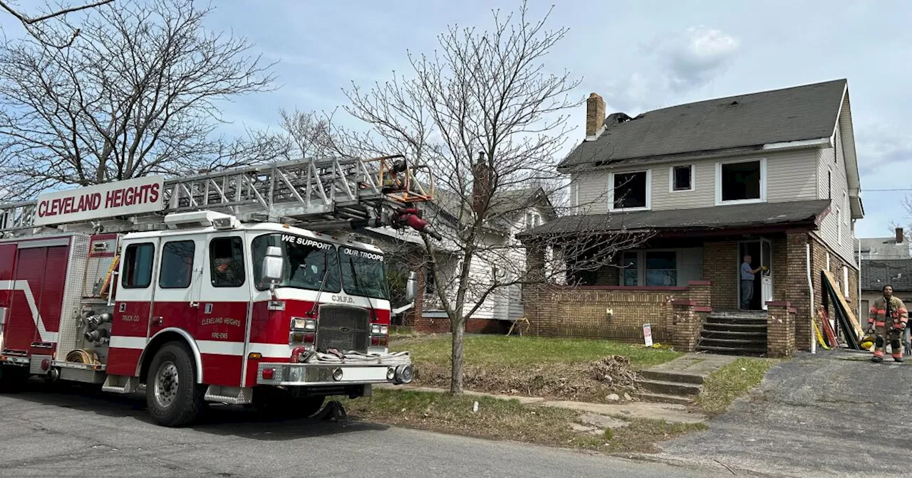 Arson set for second time at vacant home in Cleveland Heights, officials say