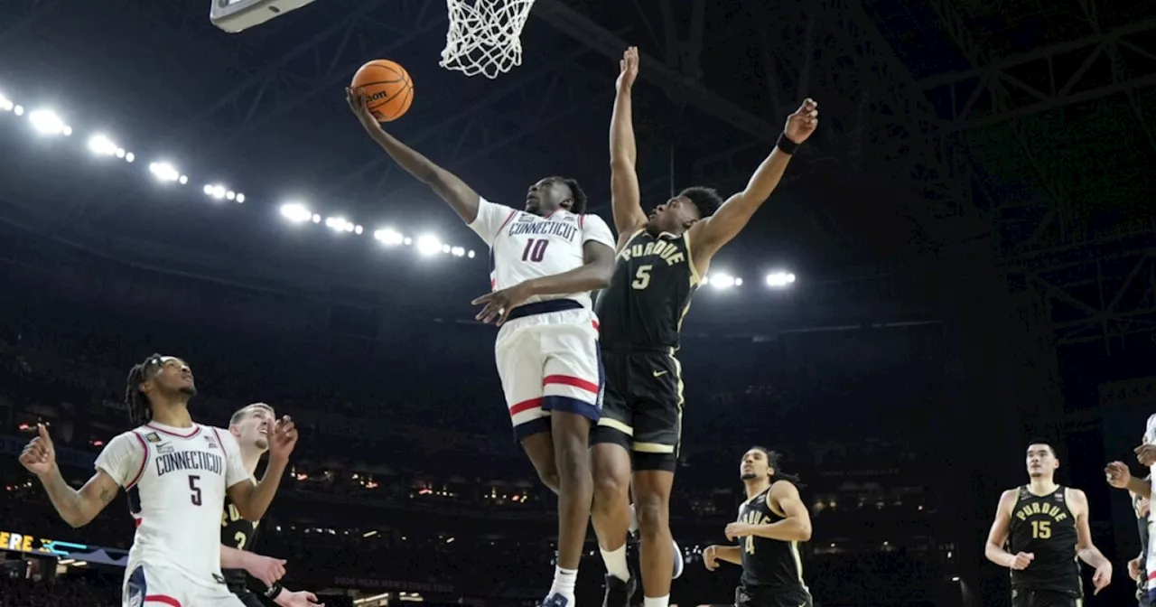 UConn wins 2nd straight NCAA title by beating Purdue