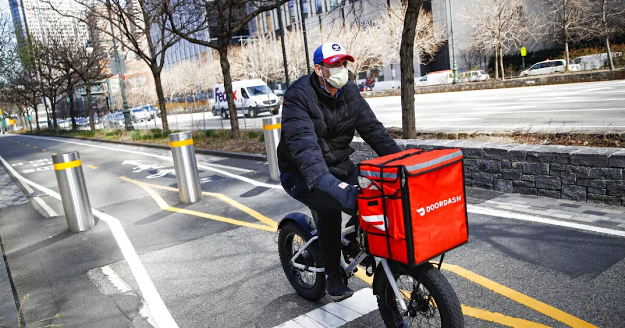 DoorDash says it performed well in first quarter amid uptick in grocery delivery demand